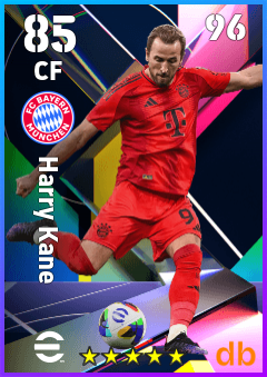 Harry Kane — CF, OVR 85, MAX 96