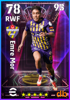 Emre Mor eFootball player card