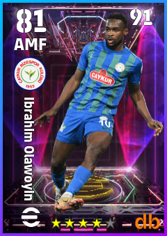 Ibrahim Olawoyin — AMF, OVR 81, MAX 91