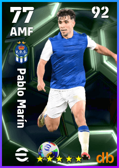 Pablo Marín — AMF, OVR 77, MAX 92