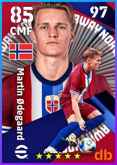 Martin Ødegaard eFootball player card