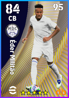 Éder Militão — CB, OVR 84, MAX 95