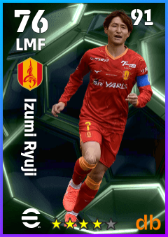Izumi Ryuji — LMF, OVR 76, MAX 91