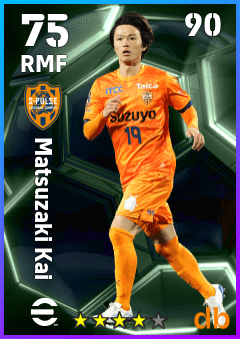 Matsuzaki Kai — RMF, OVR 75, MAX 90
