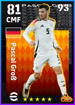 Pascal Groß eFootball player card