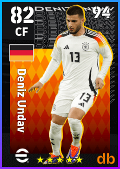 Deniz Undav — CF, OVR 82, MAX 94