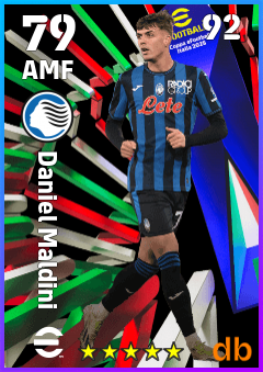 Daniel Maldini eFootball player card