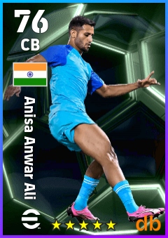 Anisa Anwar Ali — CB, OVR 76, MAX 76