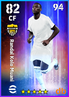 Randal Kolo Muani — CF, OVR 82, MAX 94