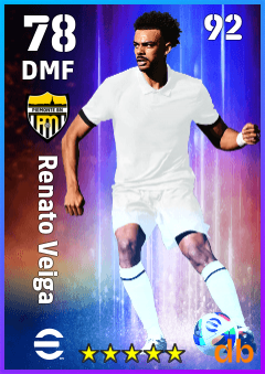 Renato Veiga — DMF, OVR 78, MAX 92