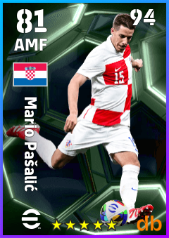 Mario Pašalić — AMF, OVR 81, MAX 94