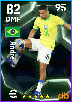 André eFootball player card