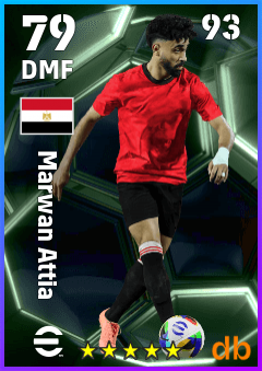 Marwan Attia — DMF, OVR 79, MAX 93