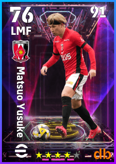 Matsuo Yusuke eFootball player card
