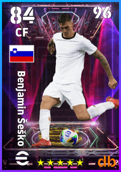Benjamin Šeško eFootball player card