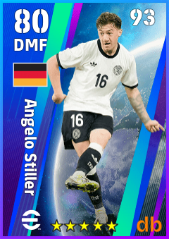 Angelo Stiller — DMF, OVR 80, MAX 93