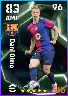 Dani Olmo eFootball player card