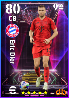Eric Dier eFootball player card