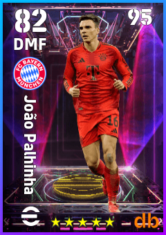 João Palhinha — DMF, OVR 82, MAX 95