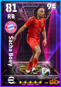 Sacha Boey eFootball player card