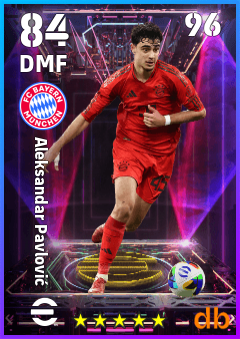 Aleksandar Pavlović — DMF, OVR 84, MAX 96