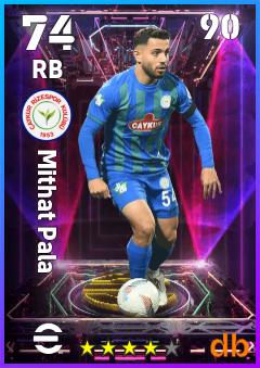 Mithat Pala — RB, OVR 74, MAX 90