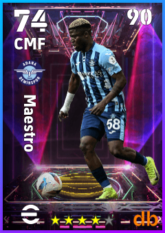 Maestro — CMF, OVR 74, MAX 90