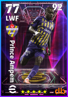 Prince Ampem — LWF, OVR 77, MAX 92