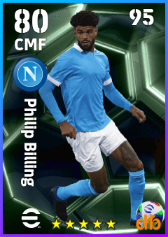 Philip Billing — CMF, OVR 80, MAX 95