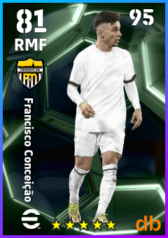 Francisco Conceição — RMF, OVR 81, MAX 95