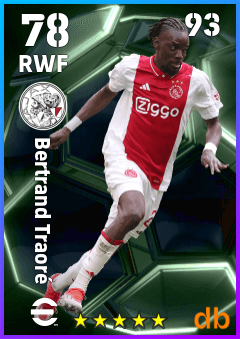 Bertrand Traoré — RWF, OVR 78, MAX 93