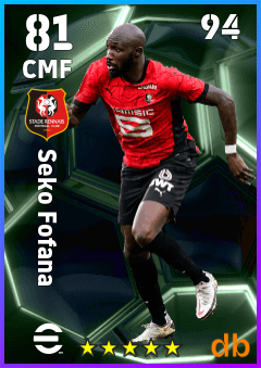 Seko Fofana — CMF, OVR 81, MAX 94