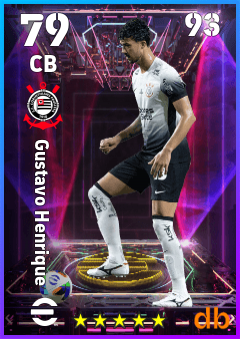 Gustavo Henrique — CB, OVR 79, MAX 93