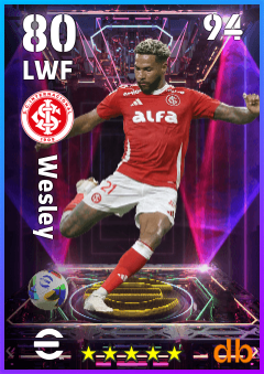 Wesley — LWF, OVR 80, MAX 94