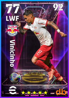 Vinicinho — LWF, OVR 77, MAX 92