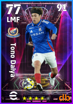 Tono Daiya — LMF, OVR 77, MAX 91