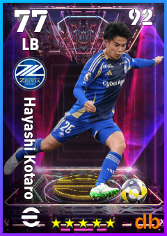 Hayashi Kotaro eFootball player card