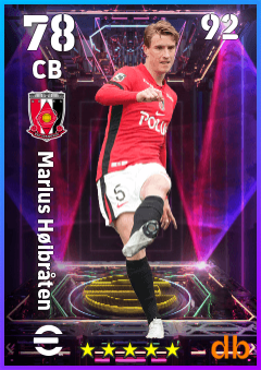 Marius Høibråten — CB, OVR 78, MAX 92