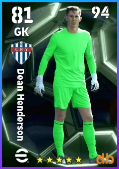 Dean Henderson — GK, OVR 81, MAX 94