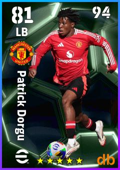 Patrick Dorgu eFootball player card