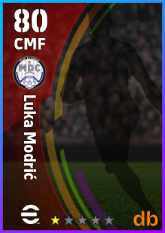 Luka Modrić — CMF, OVR 80, MAX 80