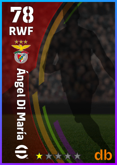 Ángel Di María — RWF, OVR 78, MAX 78
