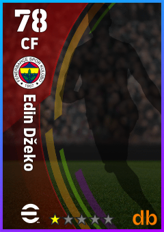 Edin Džeko — CF, OVR 78, MAX 78