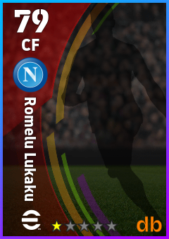 Romelu Lukaku — CF, OVR 79, MAX 79