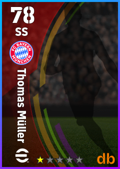 Thomas Müller — SS, OVR 78, MAX 78