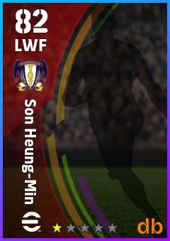 Son Heung-Min — LWF, OVR 82, MAX 82