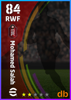Mohamed Salah — RWF, OVR 84, MAX 84