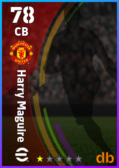 Harry Maguire — CB, OVR 78, MAX 78