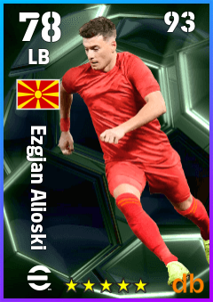 Ezgjan Alioski — LB, OVR 78, MAX 93