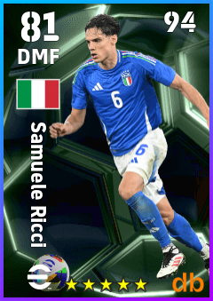Samuele Ricci — DMF, OVR 81, MAX 94